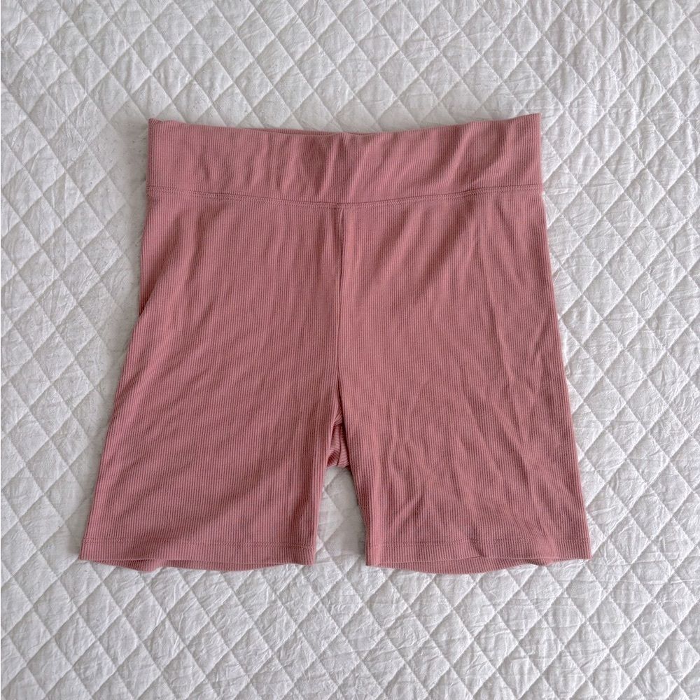 Z Supply Dusty Rose Bike Shorts